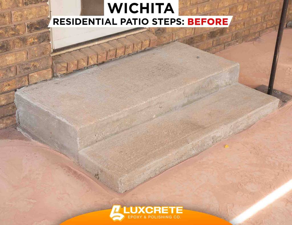 LuxCrete Epoxy & Polishing - Wichita's #1 Expoxy Flooring Experts - Full Flake Epoxy Flooring System - BEFORE