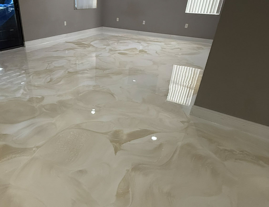 LuxCrete Epoxy & Polishing - Wichita's #1 Expoxy Flooring Experts - Metallic Epoxy Floors 003